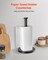 Stainless Steel Paper Towel Holder Countertop with Weighted Base